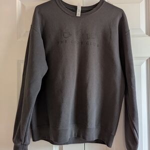 Women's Cozy Club Gray Sweatshirt
